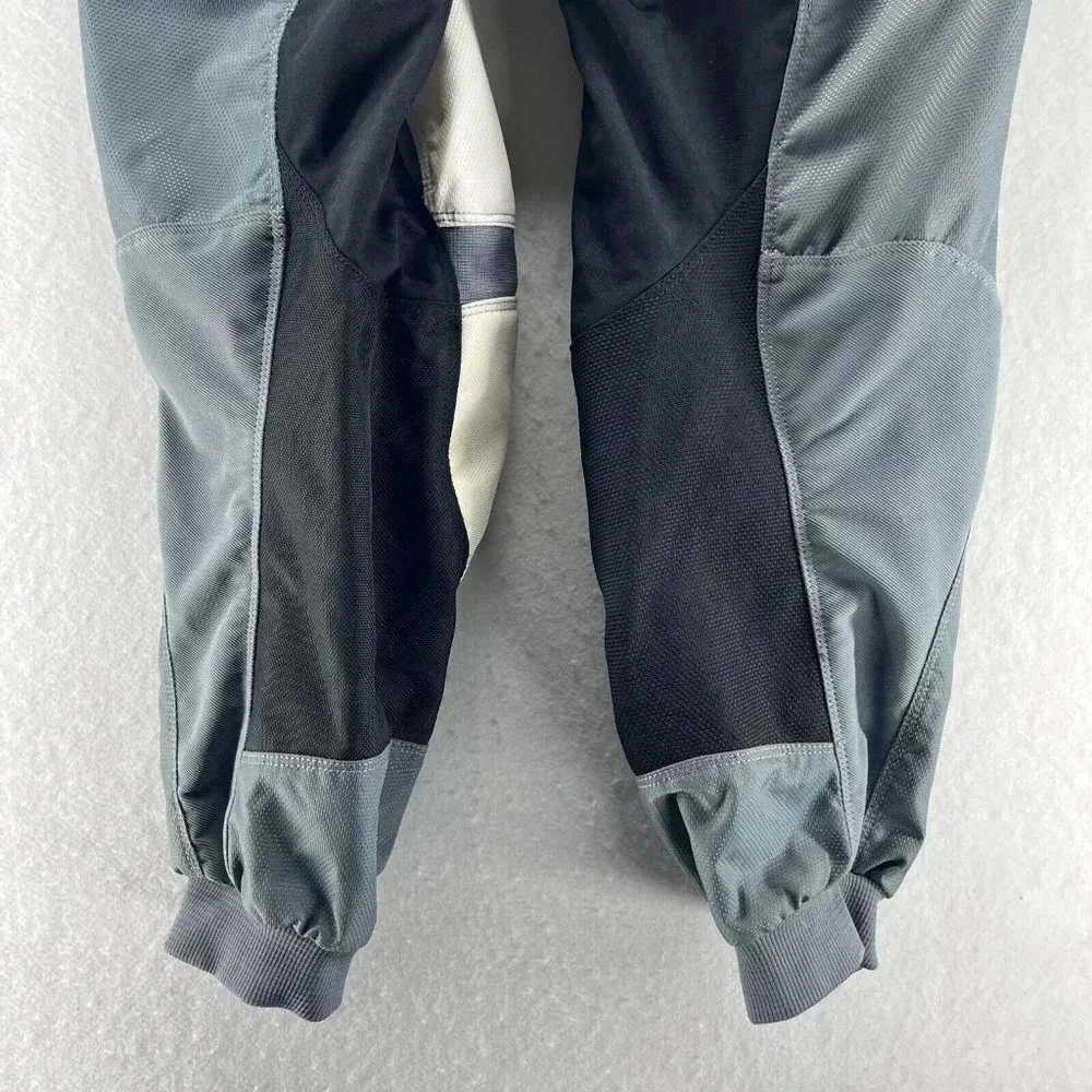 FOX Racing Pants Youth Sz 5/6 180 Motocross Riding Performance Nylon White Gray - Picture 7 of 16